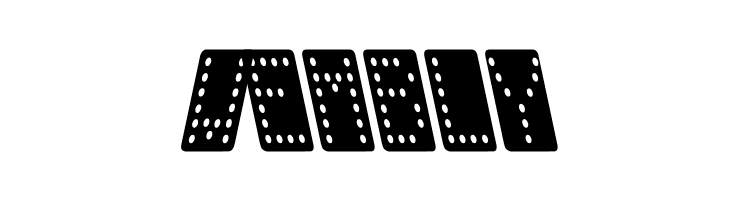 Domino smal kursiv  Free Fonts Download