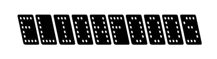 Domino smal kursiv  Free Fonts Download