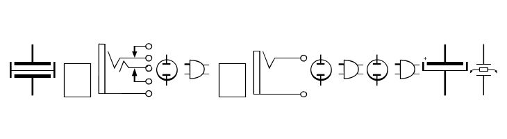 Carr Electronic Dingbats  Free Fonts Download