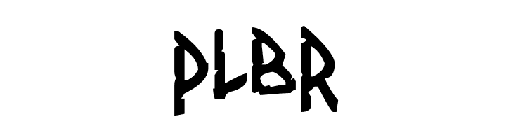 PLbr PokerHunters Font