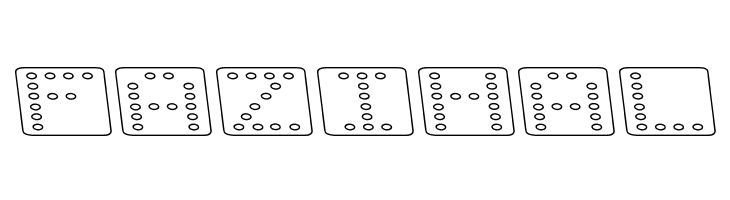 Domino flad kursiv omrids  Free Fonts Download