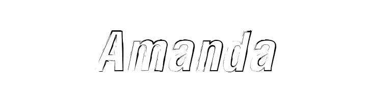 Newside FP Outline Alternate Italic  Free Fonts Download