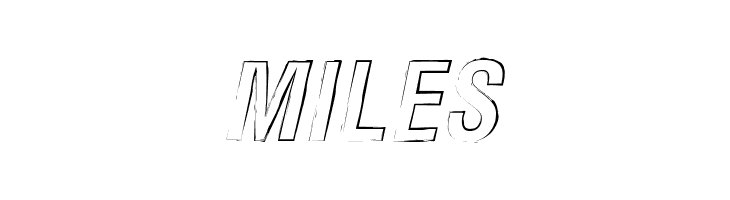 Newside FP Outline Alternate Italic  Free Fonts Download