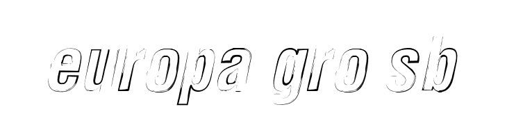 Newside FP Outline Italic  Free Fonts Download