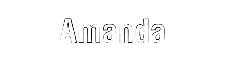 Newside FP Outline  Free Fonts Download