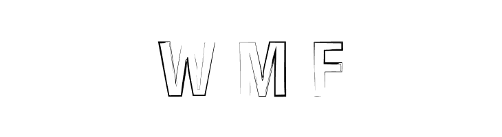 Newside FP Outline  Free Fonts Download