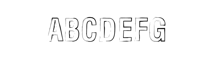 Newside FP Outline Alternate  Free Fonts Download