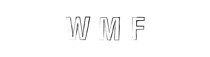 Newside FP Outline Alternate  Free Fonts Download