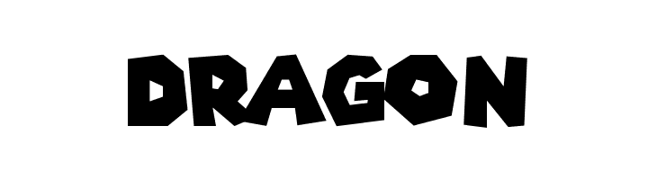 DRAGON Super Mario 286 Font