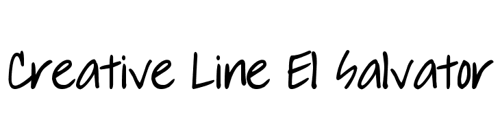 Creative%2BLine%2BEl%2BSalvator DJB It's Our Choices Font