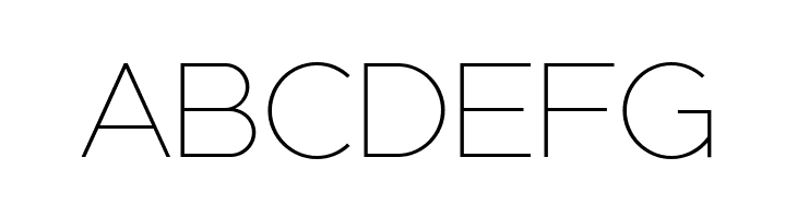 Adequate Extra Light  Free Fonts Download