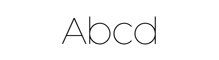 Adequate Extra Light  Free Fonts Download