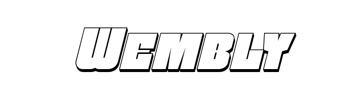 Funk Machine 3D Italic  Free Fonts Download