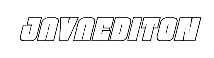 Funk Machine Outline Italic  Free Fonts Download