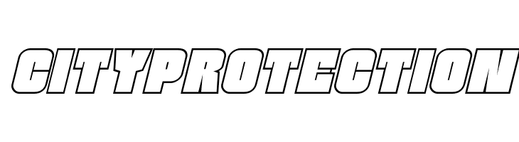 Funk Machine Outline Italic  Free Fonts Download