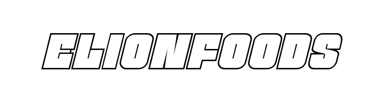 Funk Machine Outline Italic  Free Fonts Download