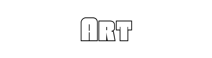 Funk Machine Outline  Free Fonts Download