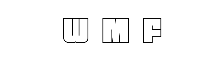 Funk Machine Outline  Free Fonts Download