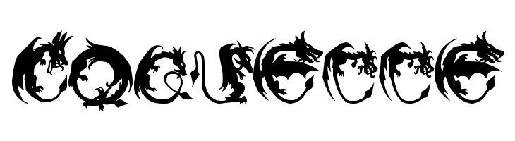 EG Dragon Caps  Free Fonts Download