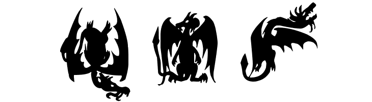 EG Dragon Caps  Free Fonts Download