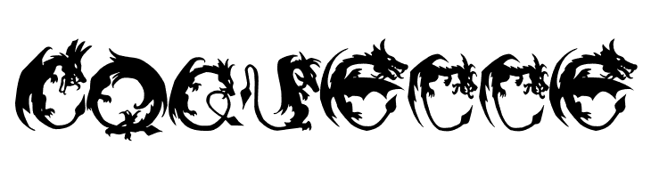 EG Dragon Caps  Free Fonts Download
