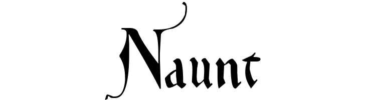 Naunt East Anglia Font