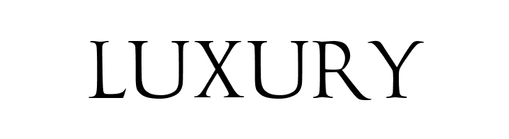 LUXURY Caesario Demo Font