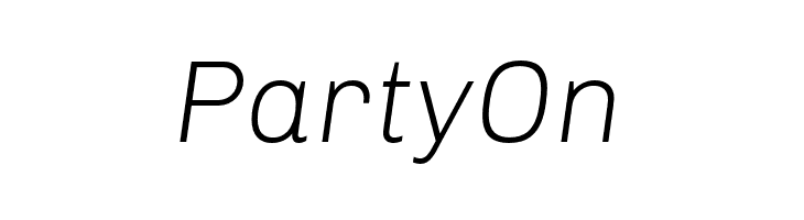 Chivo-LightItalic  Free Fonts Download