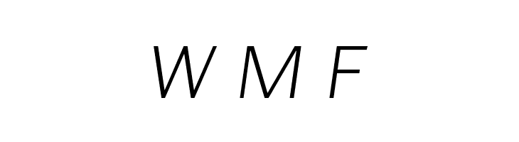 Chivo-LightItalic  Free Fonts Download
