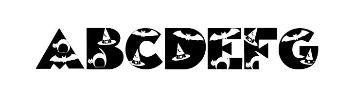 HalloweenKiddyFont  Free Fonts Download