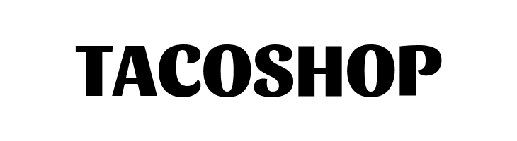 TACOSHOP Sansita ExtraBold Font