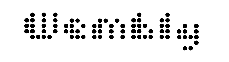 Dot Short of a Matrix  Free Fonts Download