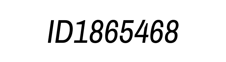 Archivo Narrow Italic  Free Fonts Download