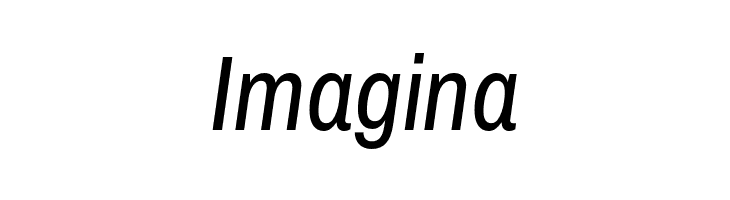 Archivo Narrow Italic  Free Fonts Download