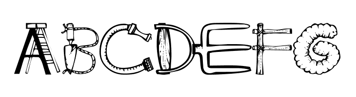 101 In My Yard  Free Fonts Download