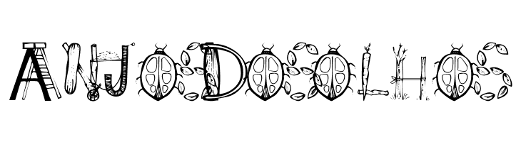 101 In My Yard  Free Fonts Download