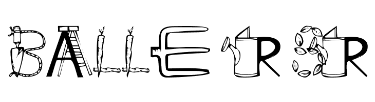 101 In My Yard  Free Fonts Download