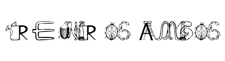 101 In My Yard  Free Fonts Download