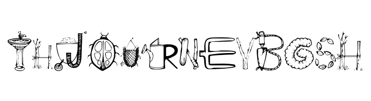 101 In My Yard  Free Fonts Download