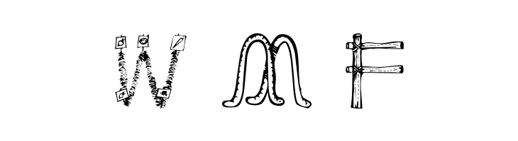 101 In My Yard  Free Fonts Download