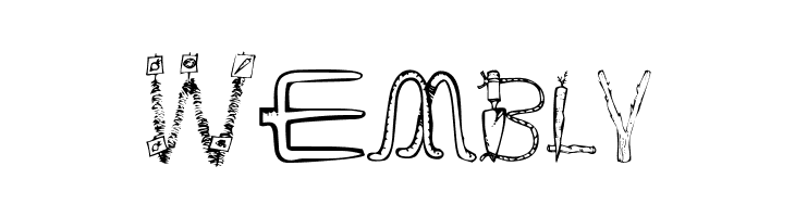 101 In My Yard  Free Fonts Download