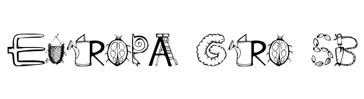 101 In My Yard  Free Fonts Download