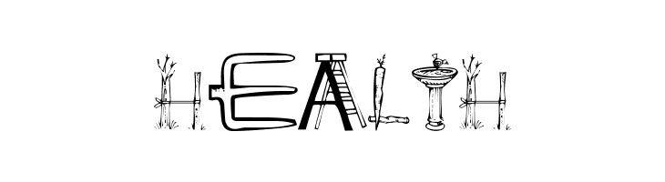 101 In My Yard  Free Fonts Download