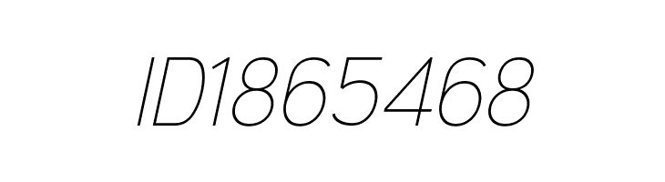 Early Times Thin Demo Italic  Free Fonts Download