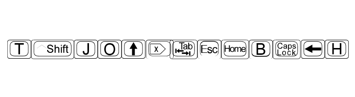 KeyTopZ  Free Fonts Download