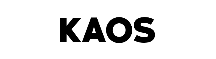 KAOS PRIMETIME Regular Font