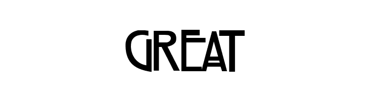 GREAT Strong Glasgow Font