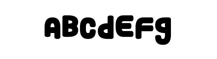 Roundy Rainbows  Free Fonts Download