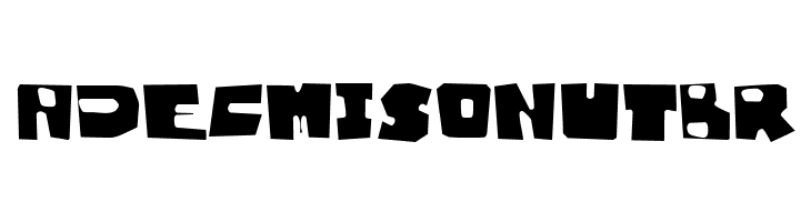 Badger Fatboy CTBT  Free Fonts Download