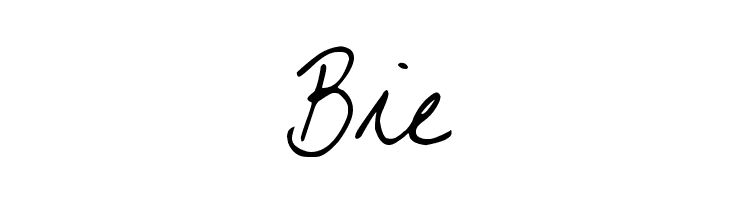 DJB My Boyfriend's Handwriting  Free Fonts Download